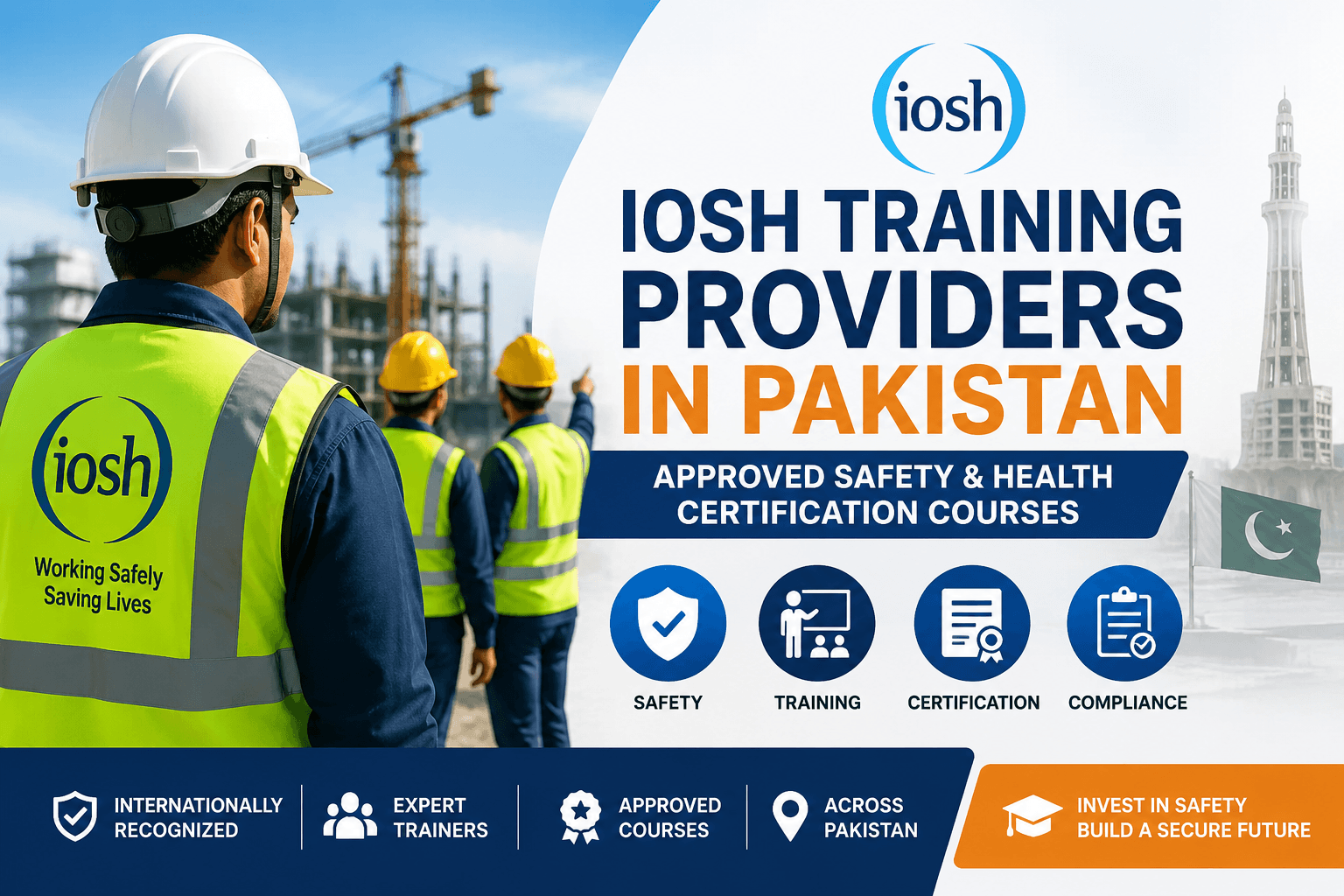 Verified IOSH training providers in Pakistan
